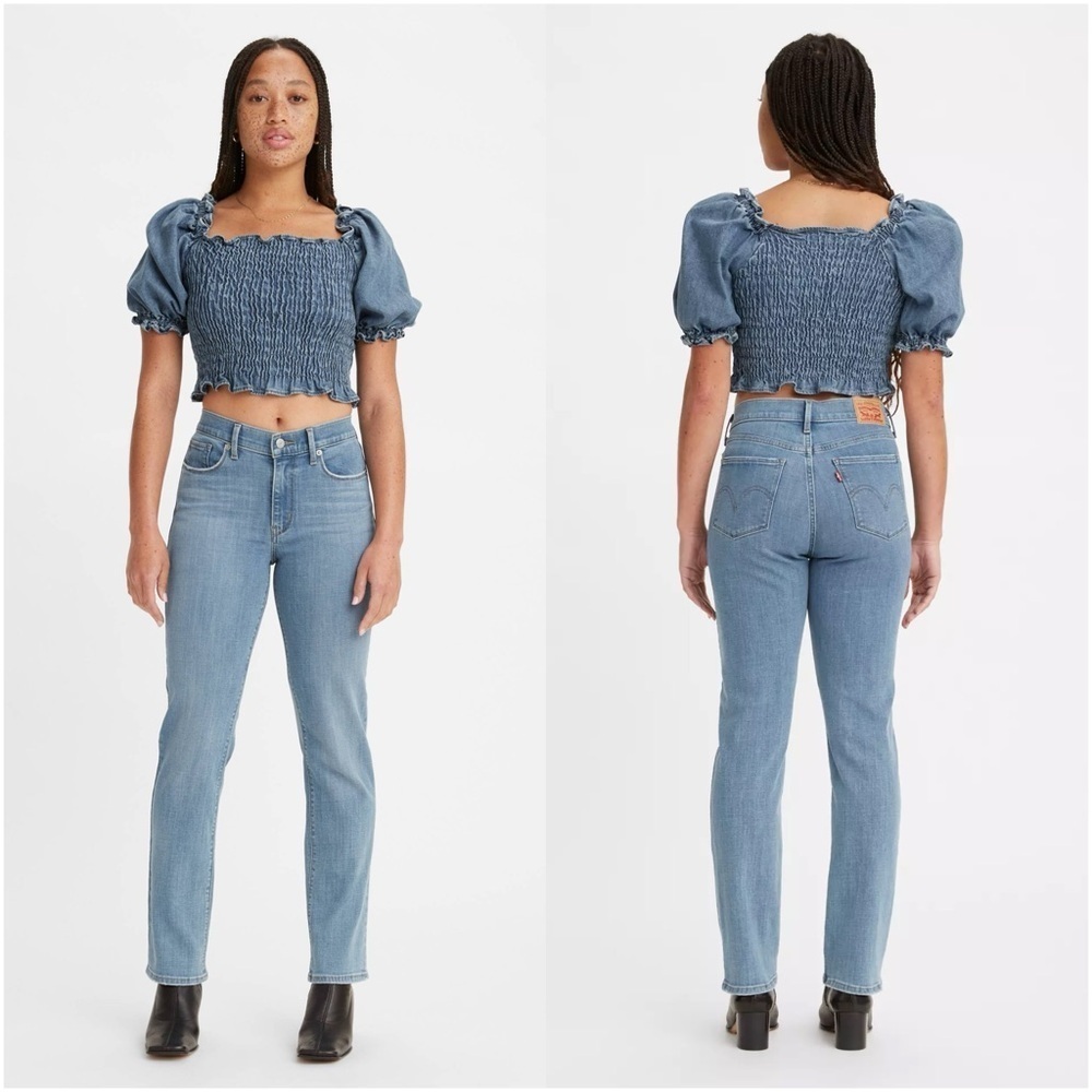 LEVI’S Classic Straight Jean In Medium Wash